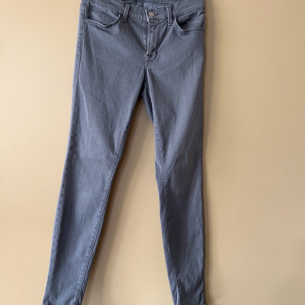 J Brand Women's Super Skinny Jeans in Gray